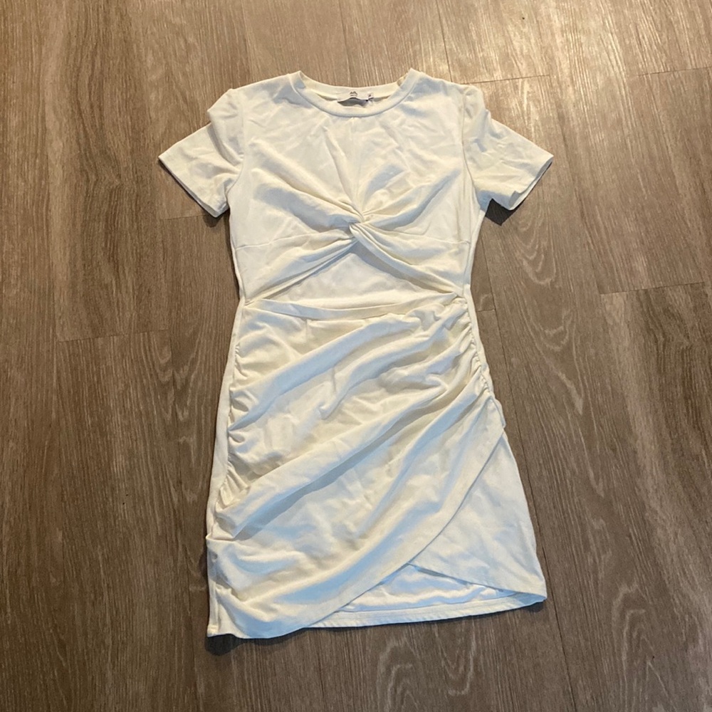 Adika Cream Mini Dress